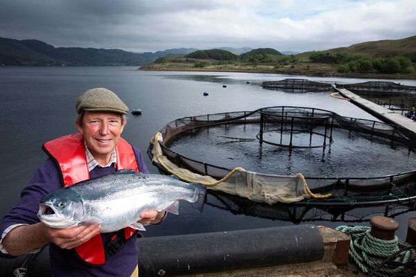 Honours keep coming for Scottish trout farmer Kames