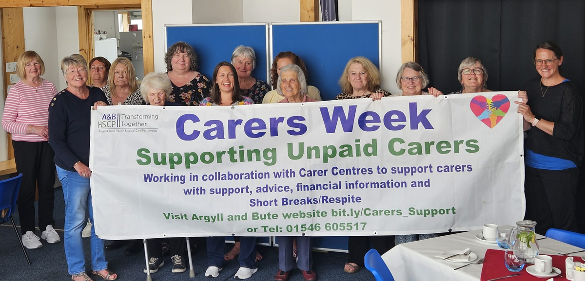 Centre shows carers and volunteers just how much they mean