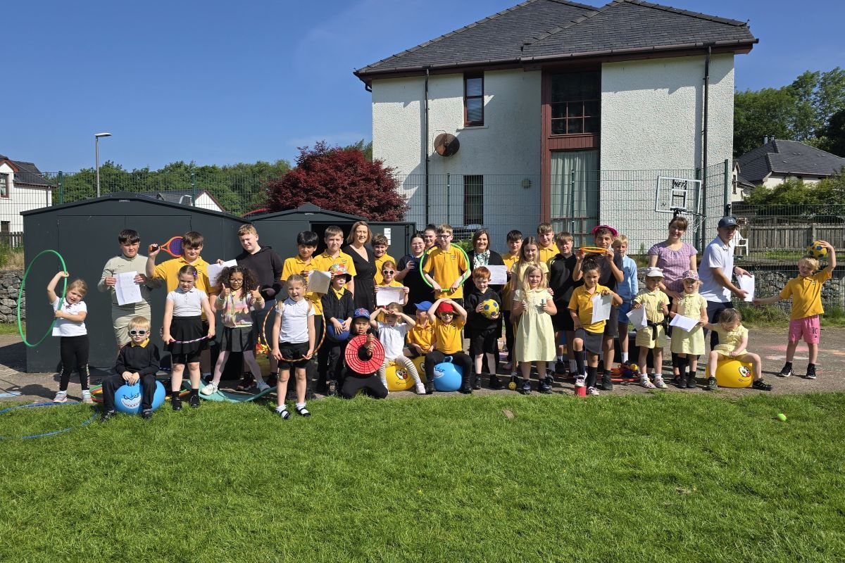 Fun and games ahead for Inverlochy Primary School pupils thanks to proactive Parent Council