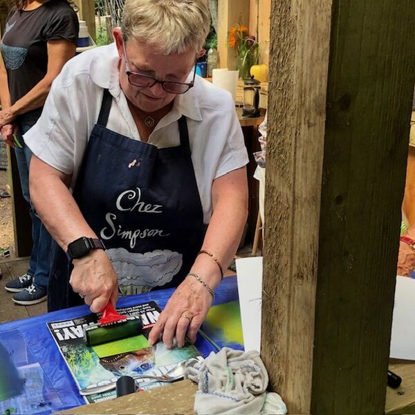 Art fundraiser was flush with creativity