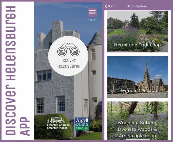 4. Discover Helensburgh App