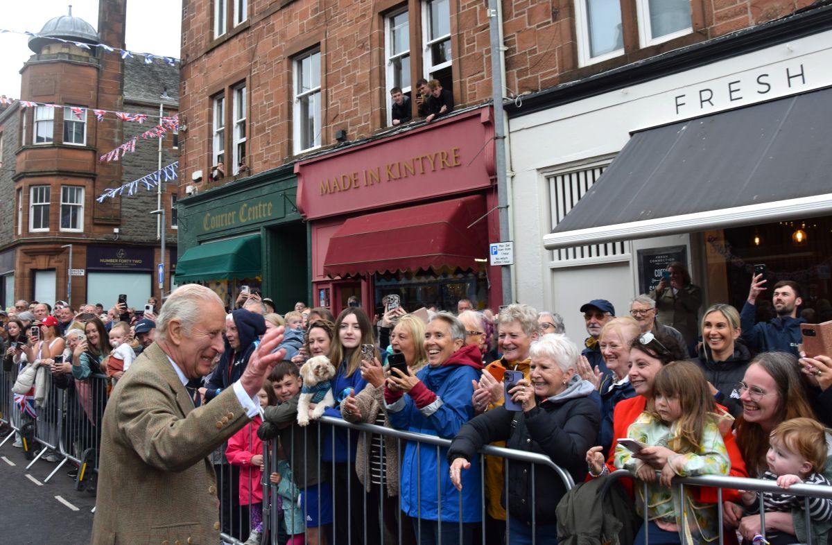 The day The King came to Campbeltown &ndash; royal visit leaves lasting impression
