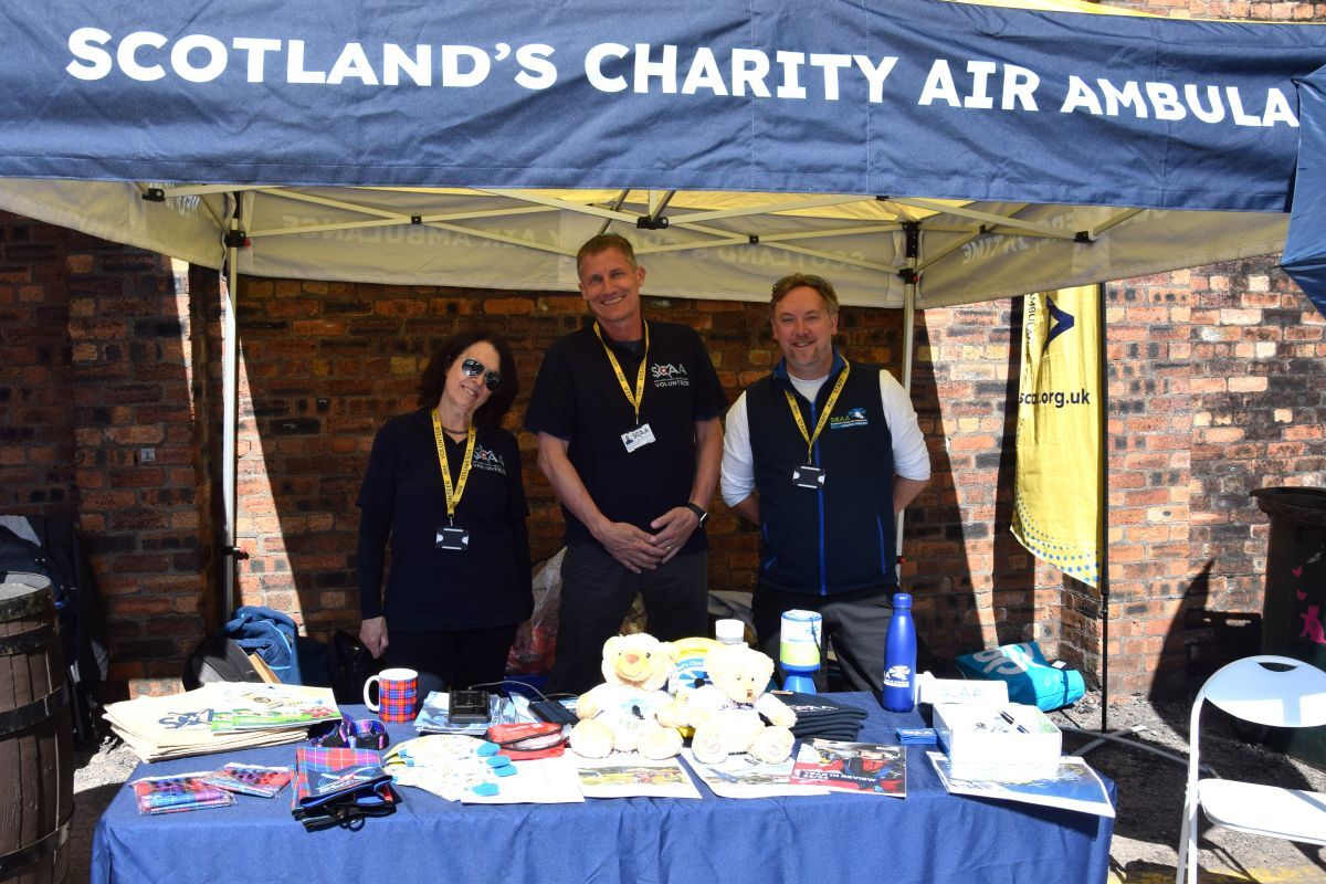 Charity air ambulance looks to build local connections after touching down in Campbeltown