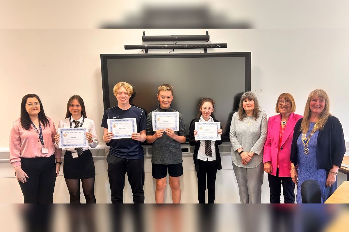 CGS pupils pen winners in Rotary writing competition
