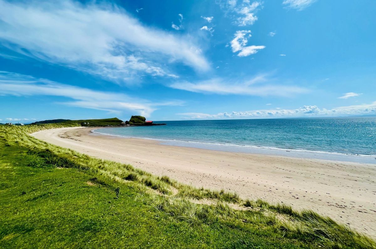 Photograph of the Week: Michael Corcoran took this stunning shot of Dunaverty Beach in Southend on a beautiful sunny afternoon recently, while he was in the area visiting family. Photograph of the Week: Michael Corcoran took this stunning shot of Dunaverty Beach in Southend on a beautiful sunny afternoon recently, while he was in the area visiting family.