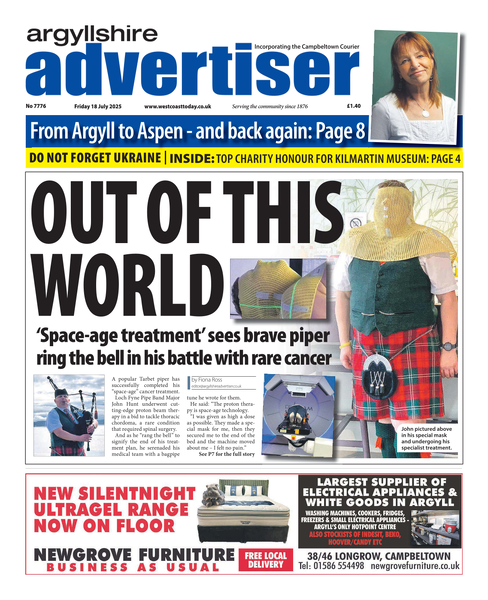 Argyllshire Advertiser 18 July 2025