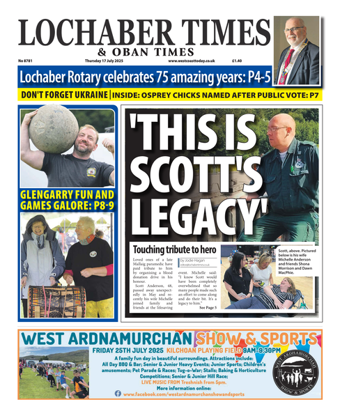 Lochaber Times 17th July 2025