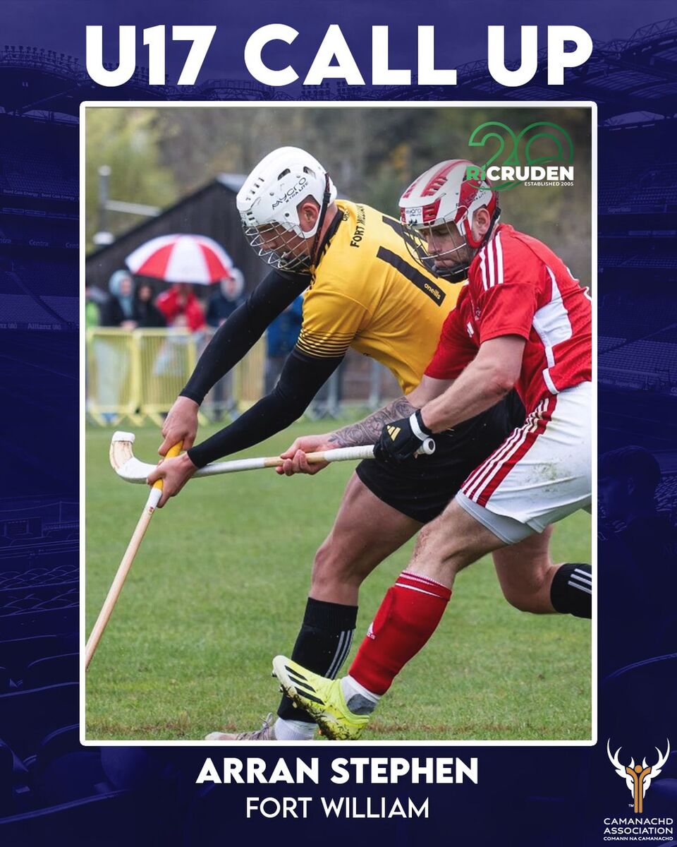 WEB NO F30 ArranStephenFortWilliam 2025 U17Squad WEB NO F30 ArranStephenFortWilliam 2025 U17Squad