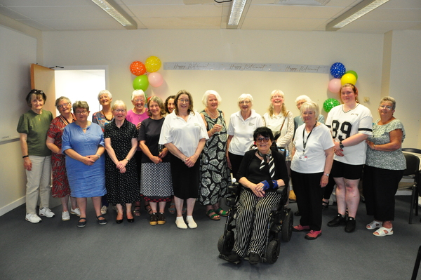 Beloved hospital volunteer manager Cathy retires