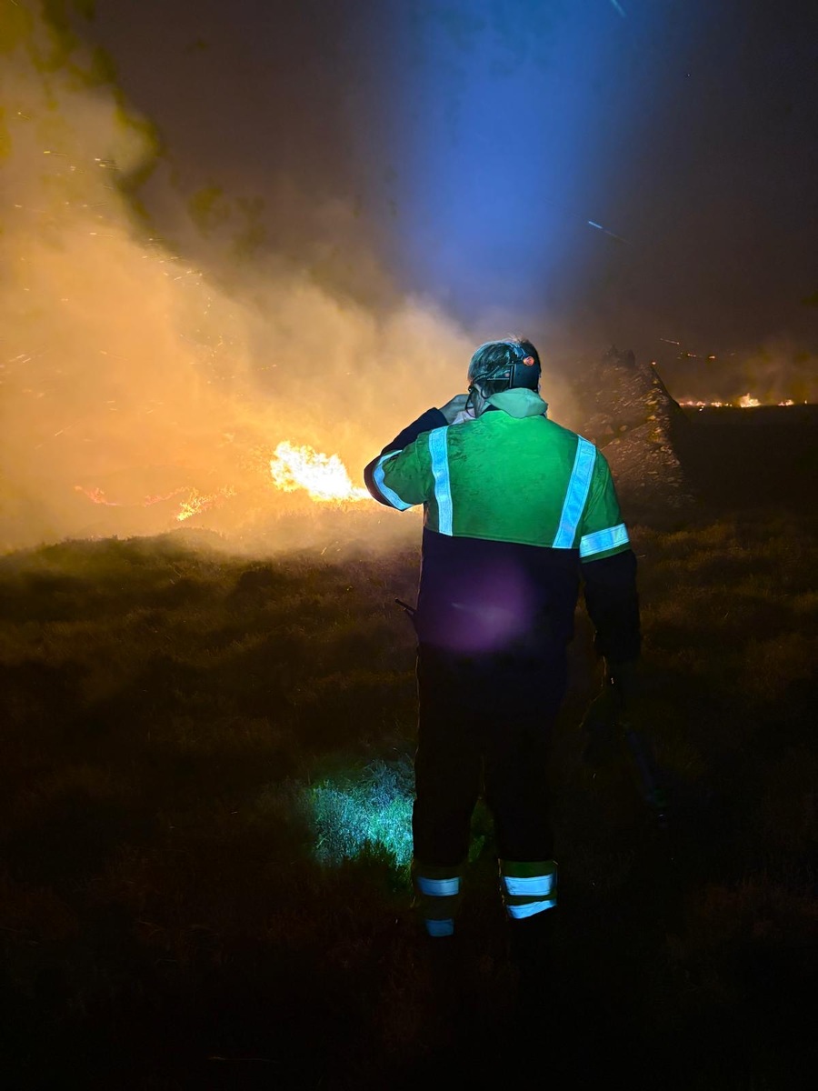 Estates, farms and rural businesses praised for stopping Scotland's largest wildfires