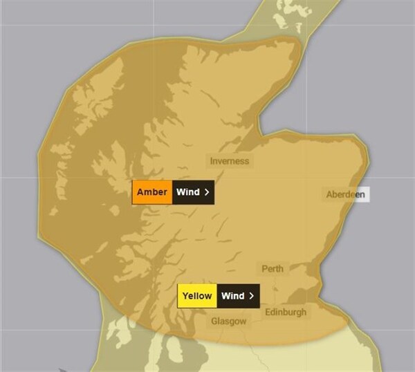 Wind warning sees Mid Argyll batten down the hatches.