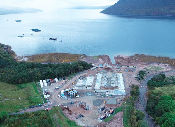 Mowi’s Scottish broodstock facility nears completion