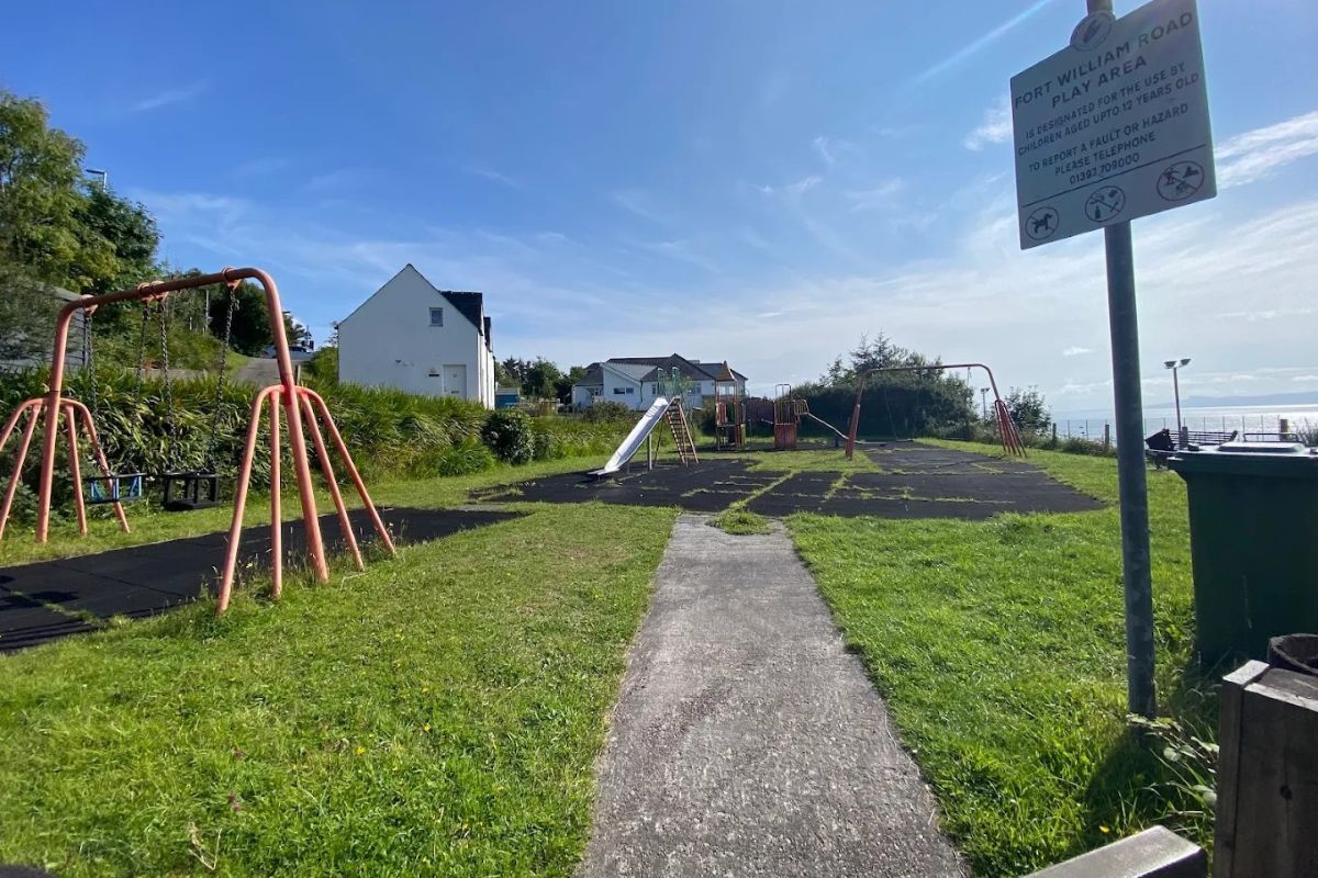 The Fort William Road Play Area in Mallaig is all set for a make over.