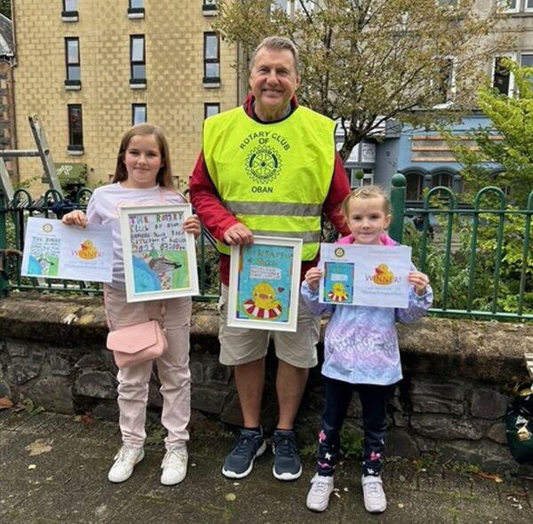 Quacker of a time at Oban duck race