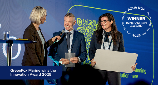 GreenFox Marine is Innovation Award winner