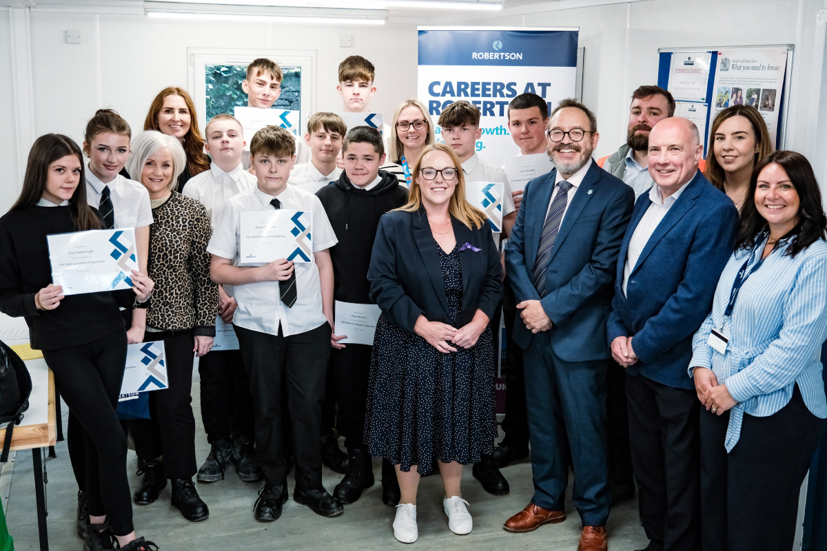 Lornshill Academy pupils NATIH 20250818