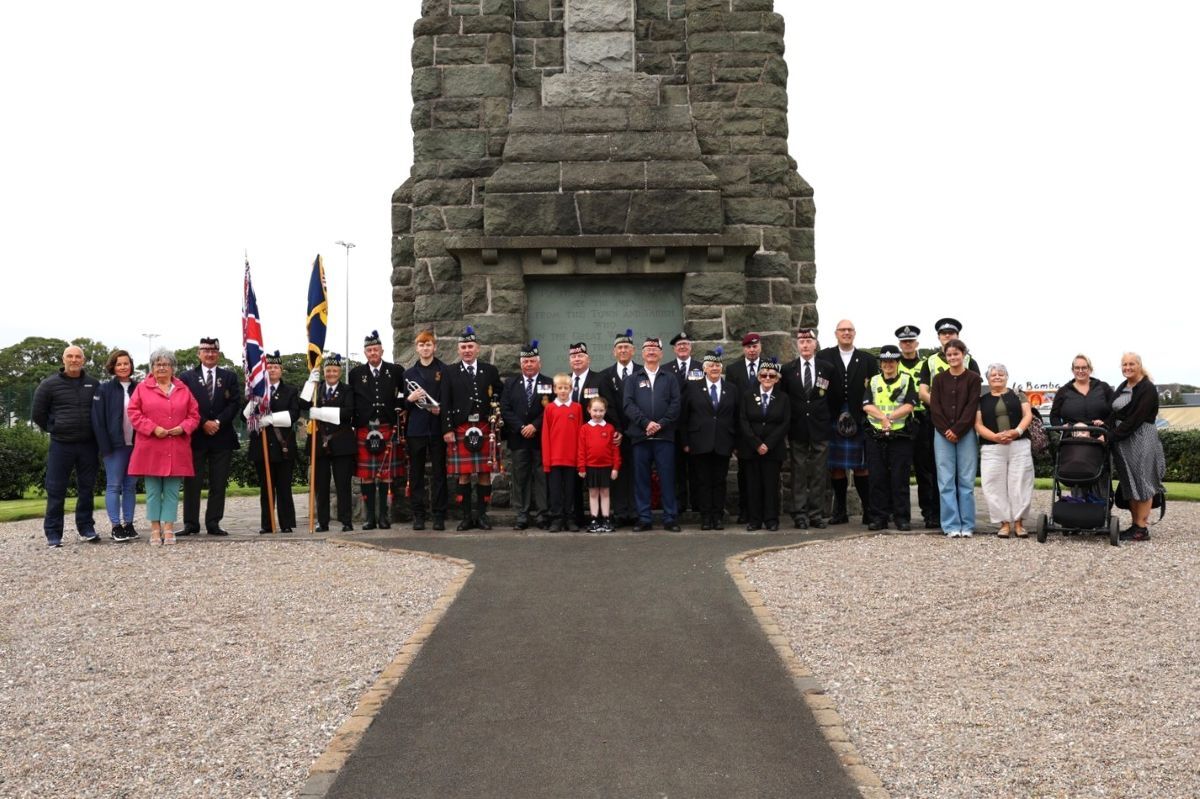 Campbeltown remembers VJ Day on 80th anniversary