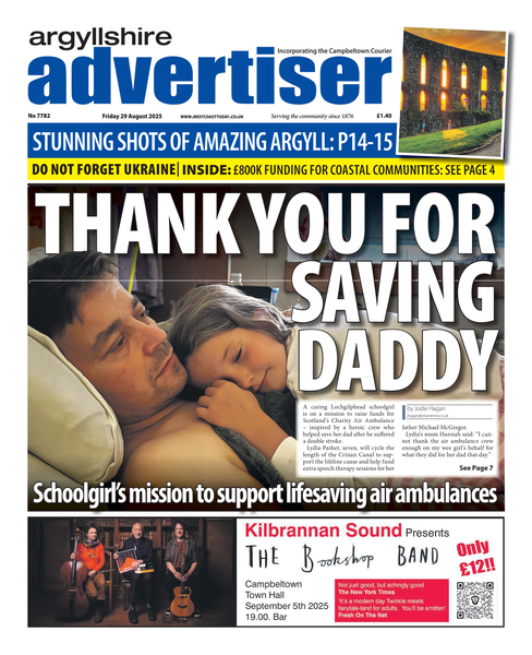 Argyllshire Advertiser 29 August 2025