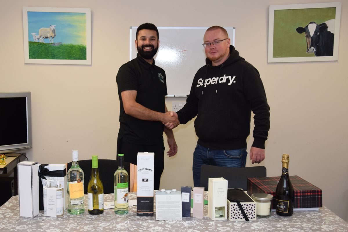 Pharmacy raffle raises &pound;520 for Shopper-Aide