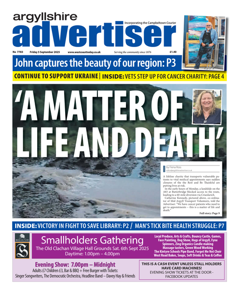 Argyllshire Advertiser 5 September 2025