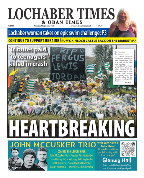 Lochaber Times 4th September 2025