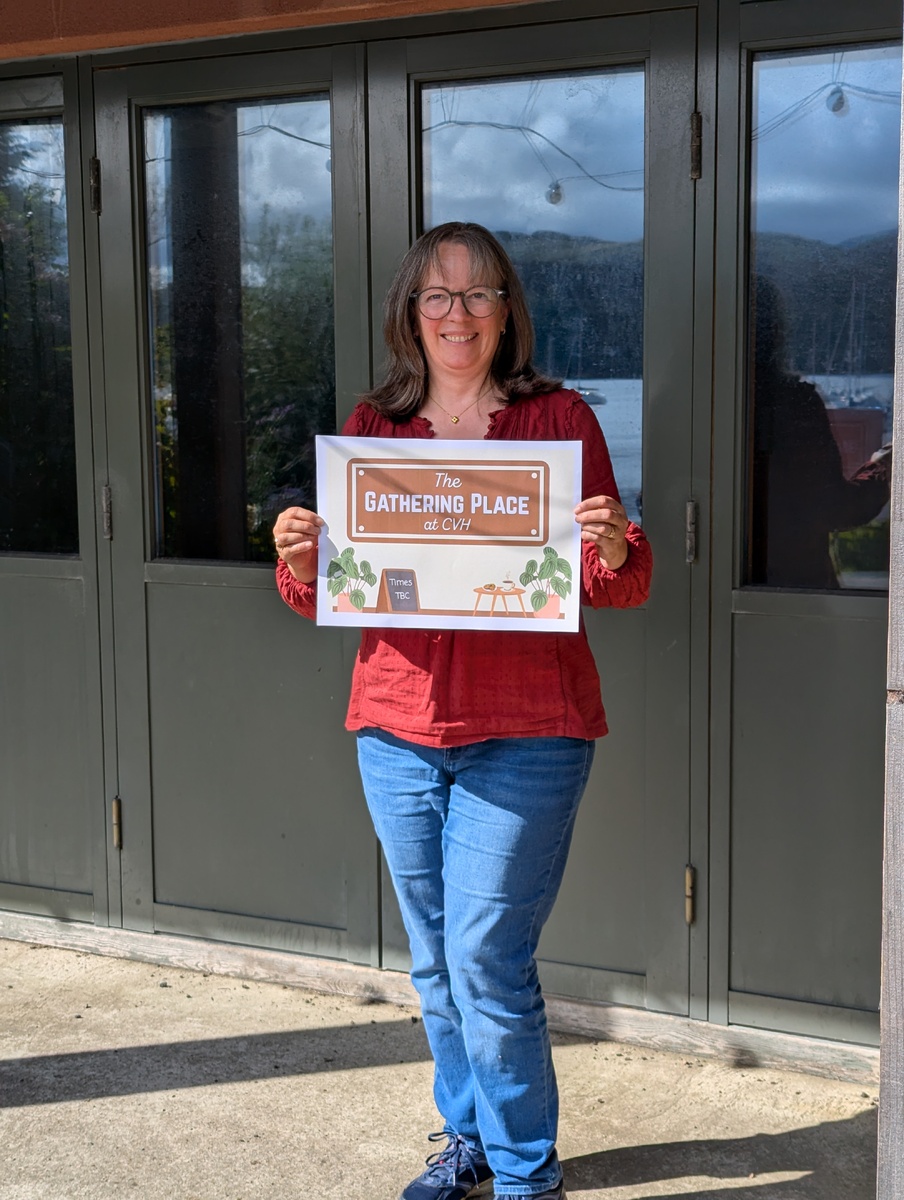 Craignish Village Hall managaer Sarah Whittle looks for help to kit out The Gathering Place, a new cafe space.