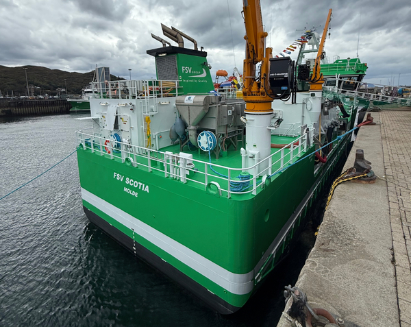 Mowi Scotland’s new harvest vessel is ‘key to sustainable growth’