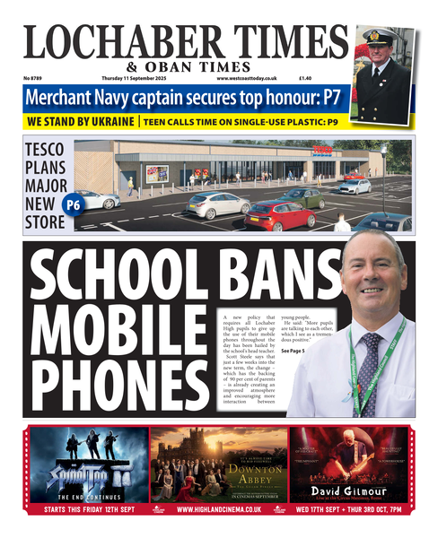 Lochaber Times 11th September 2025