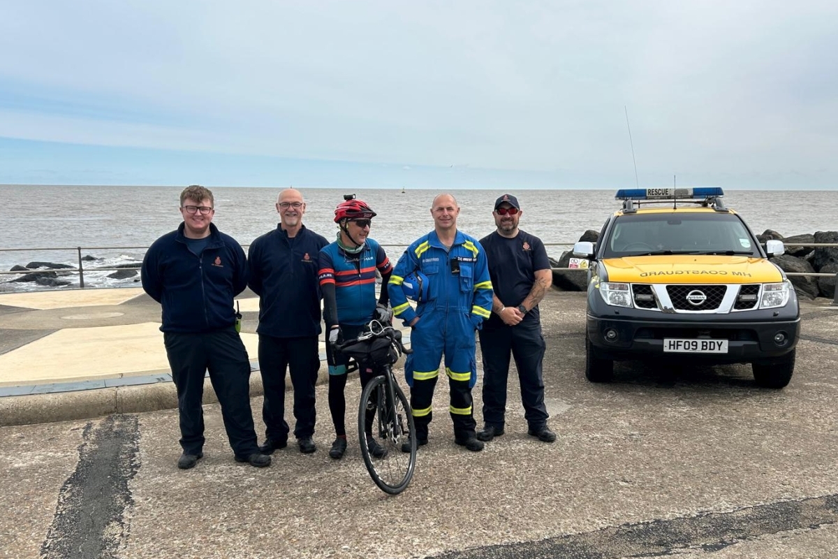 Double delight for charity cyclist John