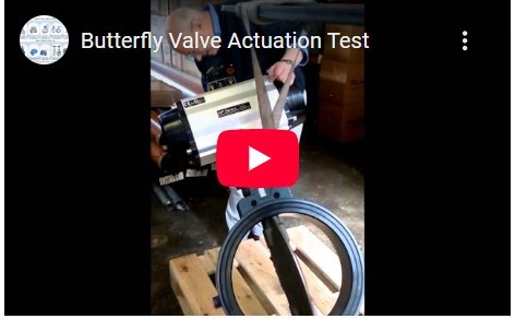 Butterfly Valve Actuation Test