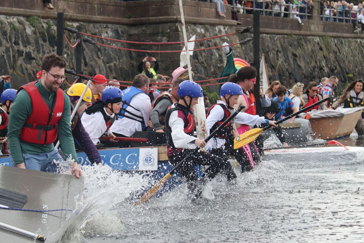 Rambunctious raft race returns to Oban