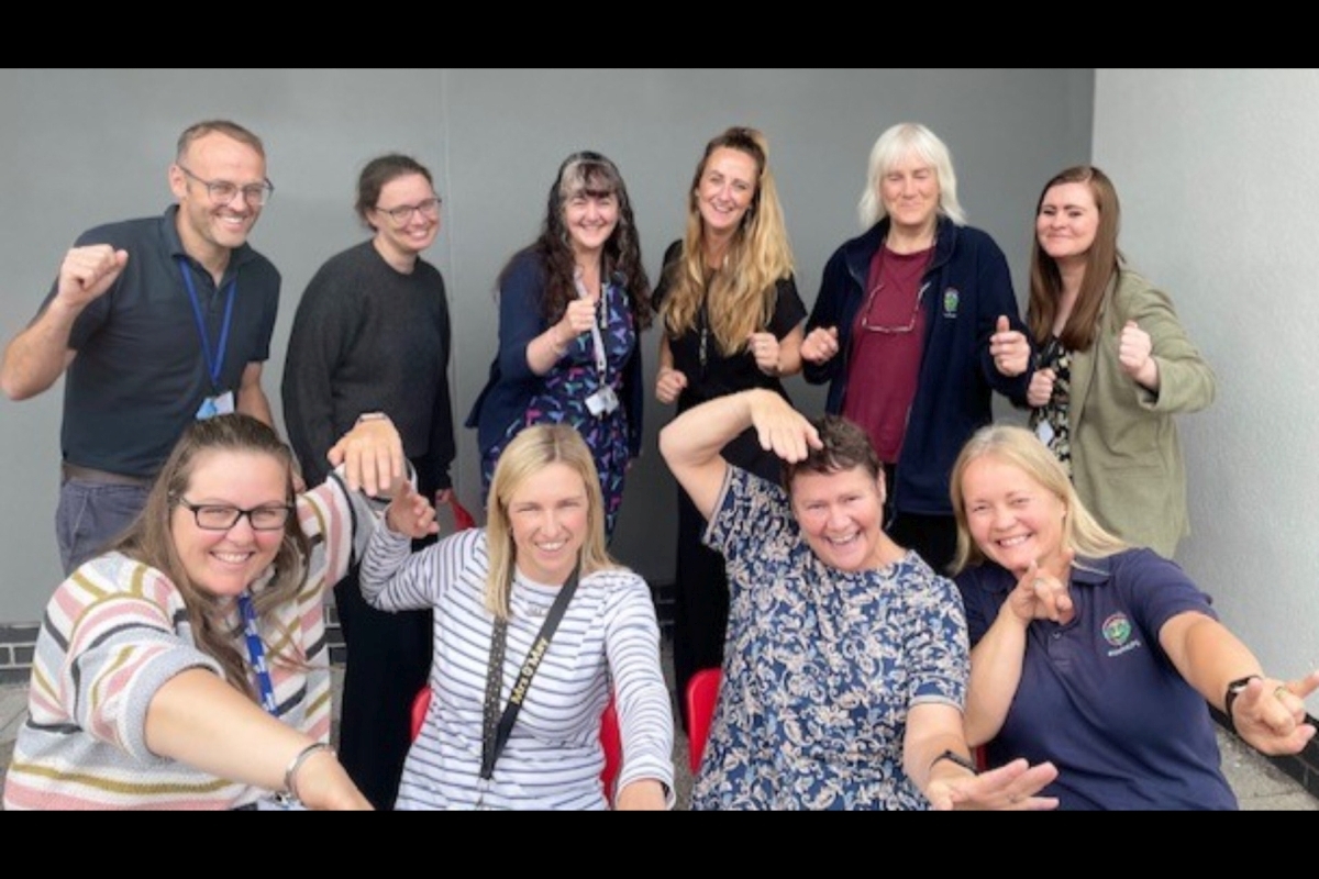 School staff lead by example for Mid Argyll Triathlon