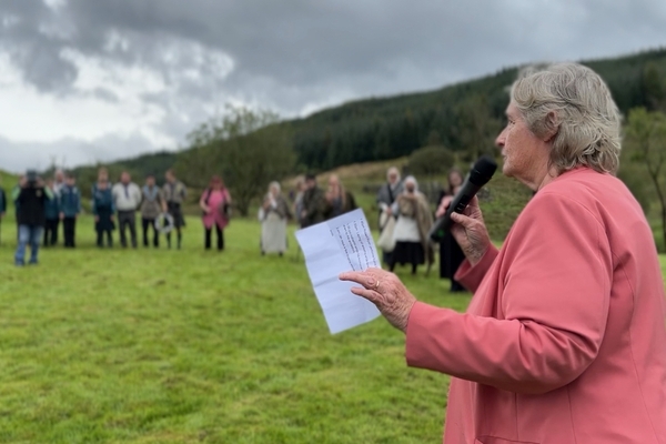 Auchindrain ceremony to remember the Clearances