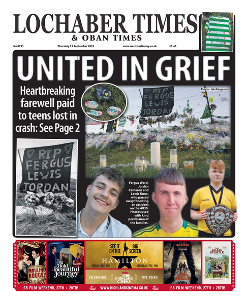 Lochaber Times 25th September 2025