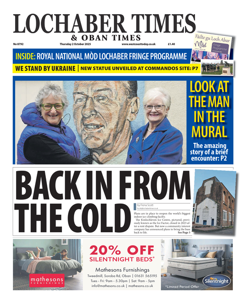 Lochaber Times 2nd October 2025