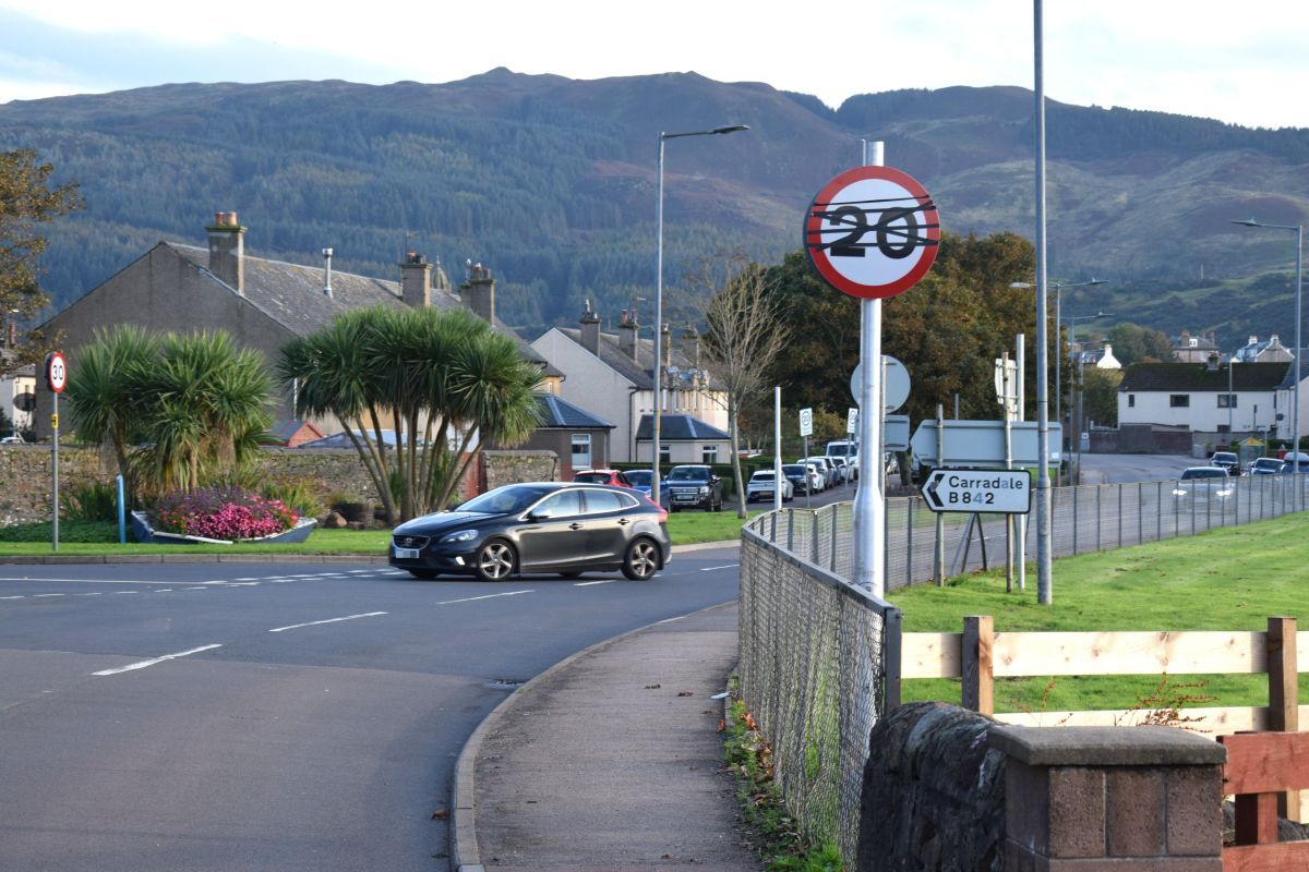 Trial 20mph speed limit comes to Campbeltown