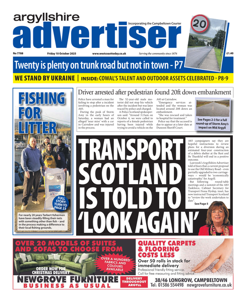 Argyllshire Advertiser 10th October 2025
