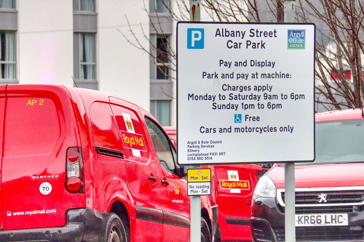 Royal Mail deliveries are experiencing delays in Oban.