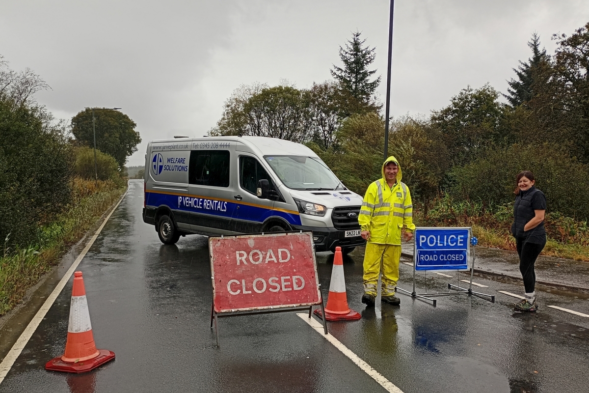 Mid Argyll communities rally round to beat effects of Storm Amy