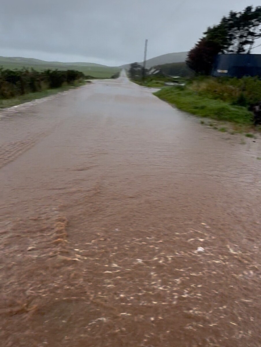 Heavy rain triggers landslide and flash flooding in South Kintyre Heavy rain triggers landslide and flash flooding in South Kintyre