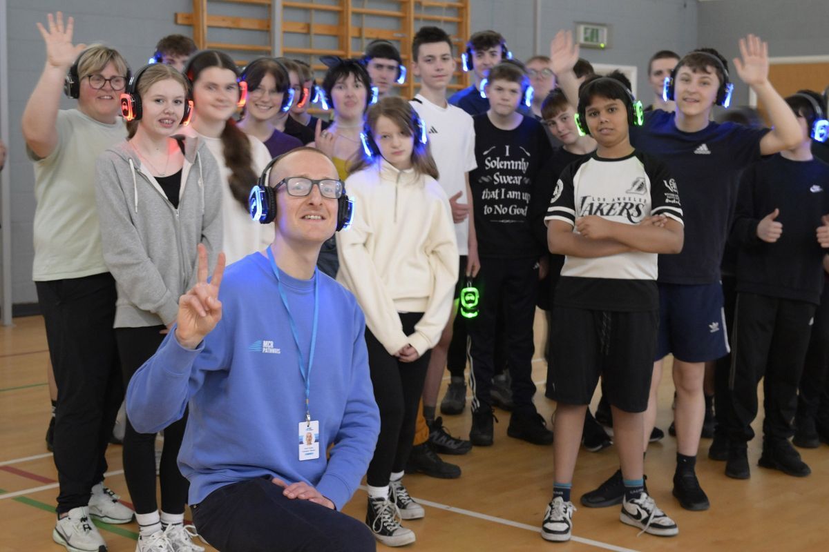 High school disco is music to the ears of only pupils