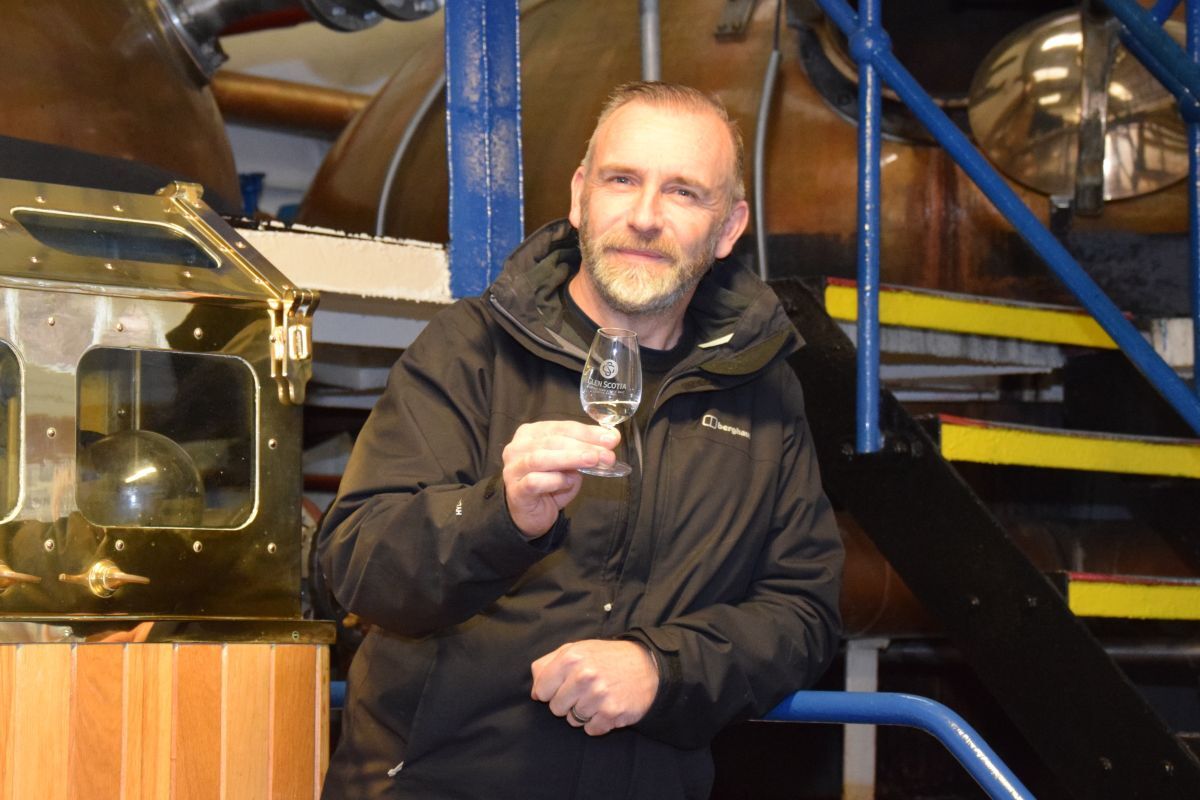 From Campbeltown to China: Glen Scotia manager Iain takes on global whisky challenge