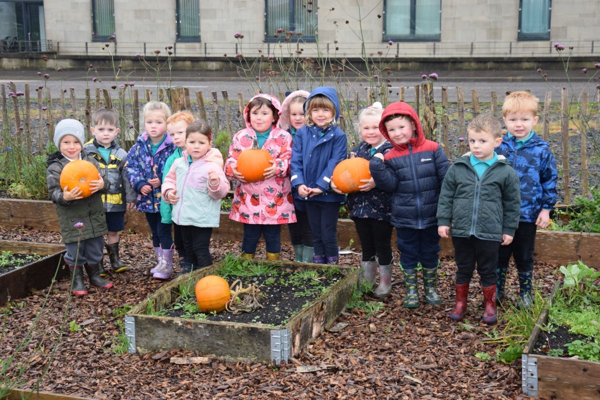 Pumpkin delight for Campbeltown nursery tots