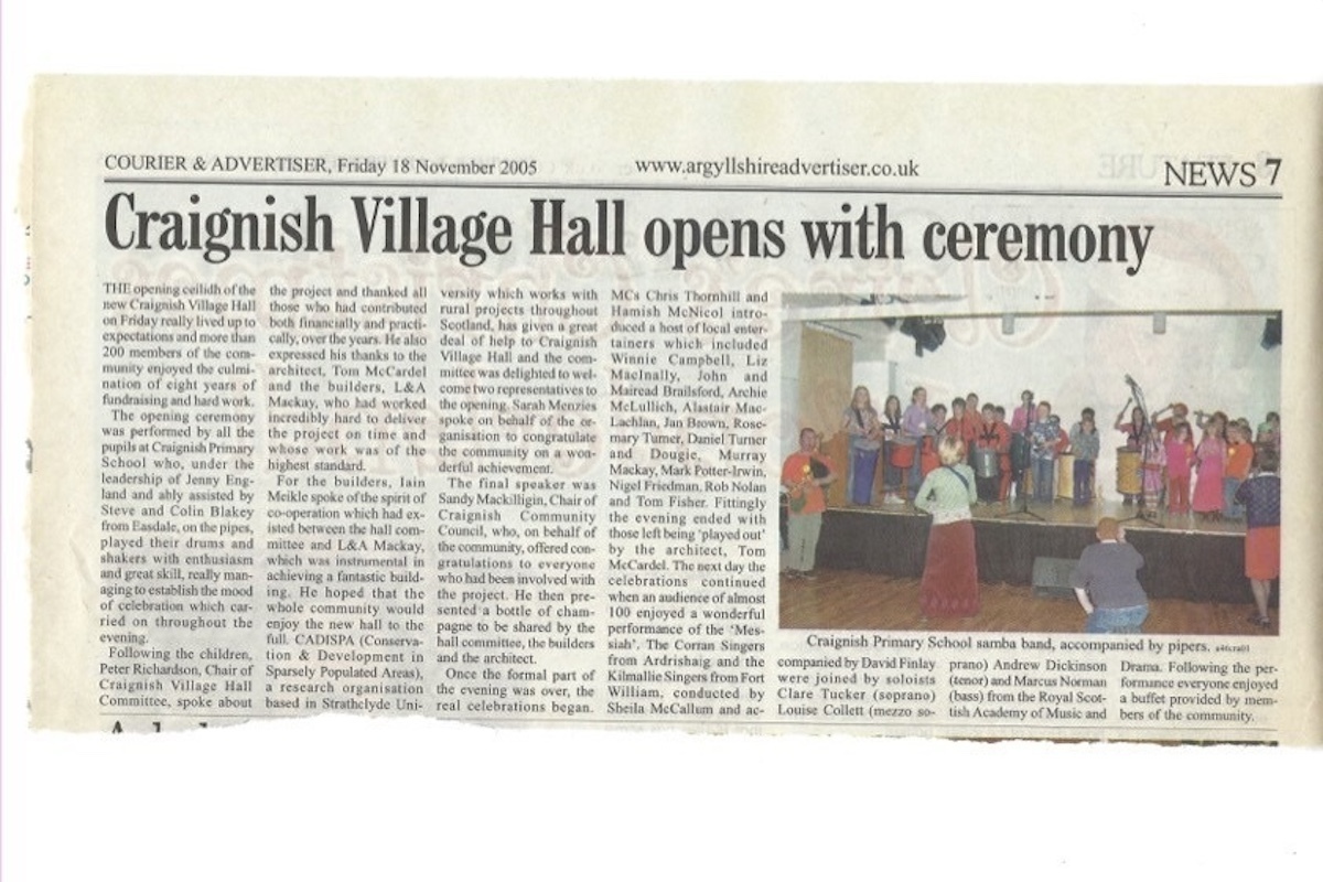 Old photo sparks village hall&rsquo;s samba revival