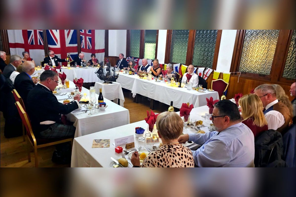 Kintyre Veterans salute Nelson at Trafalgar Night dinner