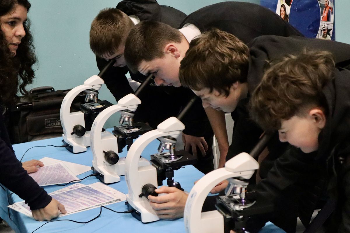 Portree pupils get taste of salmon sector careers
