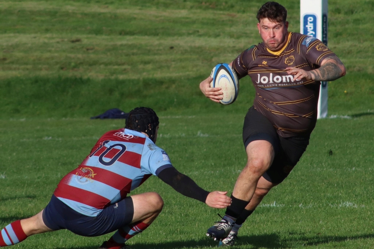 Last gasp point secures the game for Mid Argyll