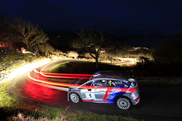 Inside the car with Mull Rally 2025 seed one