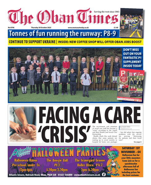 Oban Times 30th October 2025