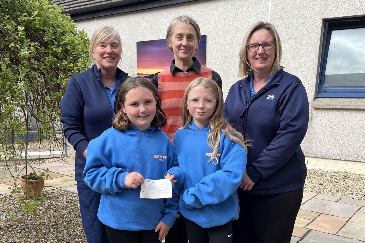 Transport company marks 40 years with donation to hospital